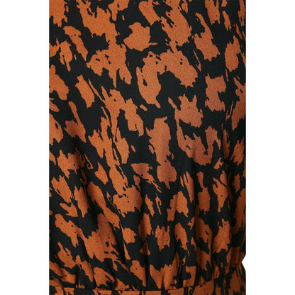 Black - Side - Principles Womens-Ladies Abstract High-Neck Midi Dress