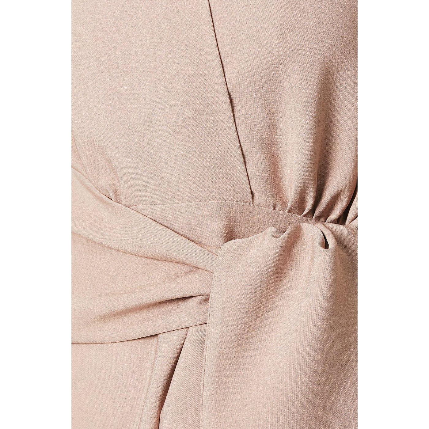Stone - Side - Debenhams Womens-Ladies Tie Detail Midi Dress