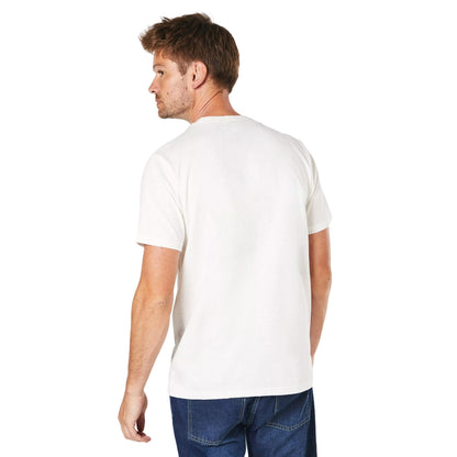 White - Back - Maine Mens Surf Tours Printed Relaxed Fit T-Shirt