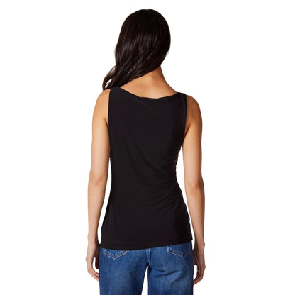 Black - Back - Principles Womens-Ladies Soft Touch Tank Top