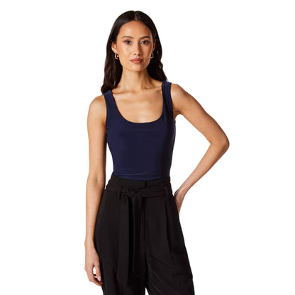 Navy - Front - Principles Womens-Ladies Soft Touch Tank Top