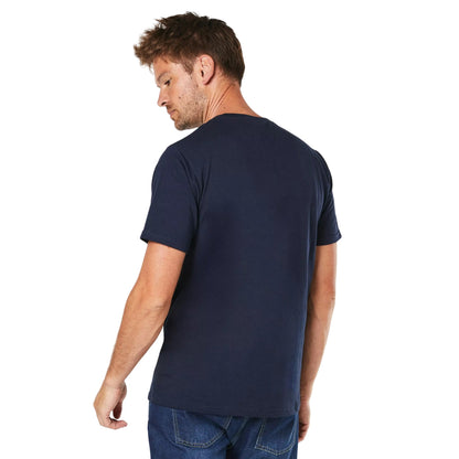 Navy - Back - Maine Mens Endless Summer Printed T-Shirt