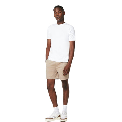 Cream - Side - Maine Mens Premium Skipper Shorts