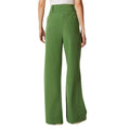 Lime - Back - Principles Womens-Ladies High Waist Wide Leg Trousers