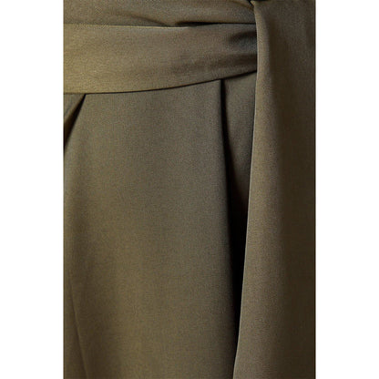 Khaki Green - Side - Principles Womens-Ladies Belted Wrap Shirt Dress