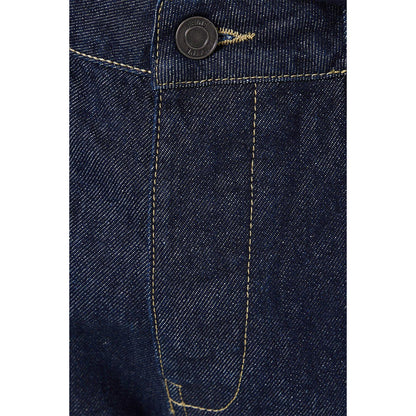 Dark Blue - Side - Maine Mens Rinse Slim Jeans