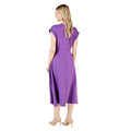 Purple - Back - Principles Womens-Ladies Twist Wrap Dress