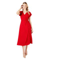 Red - Front - Principles Womens-Ladies Twist Wrap Dress