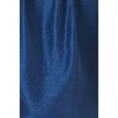 Navy - Side - Principles Womens-Ladies Pleated Top