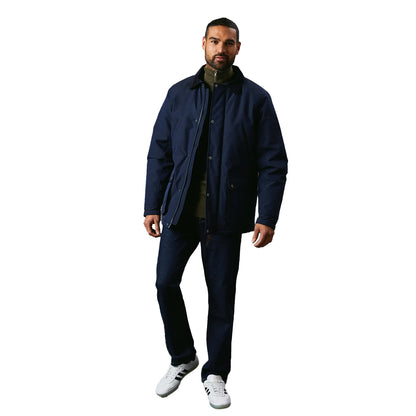 Navy - Lifestyle - Maine Mens Walking Padded Jacket