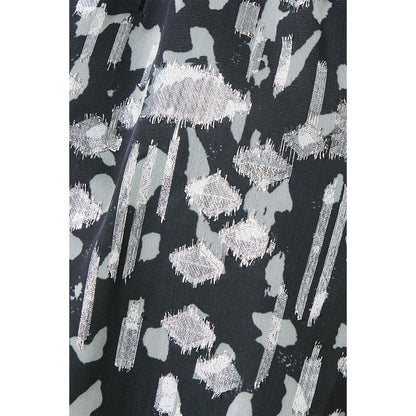 Black - Side - Principles Womens-Ladies Abstract Metallic Bar Detailed Blouse