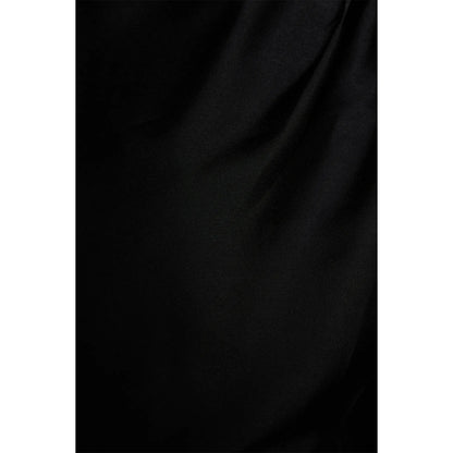 Black - Side - Principles Womens-Ladies Satin Drape Shoulder T-Shirt