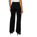 Black - Back - Debenhams Womens-Ladies Ponte Wide Leg Trousers