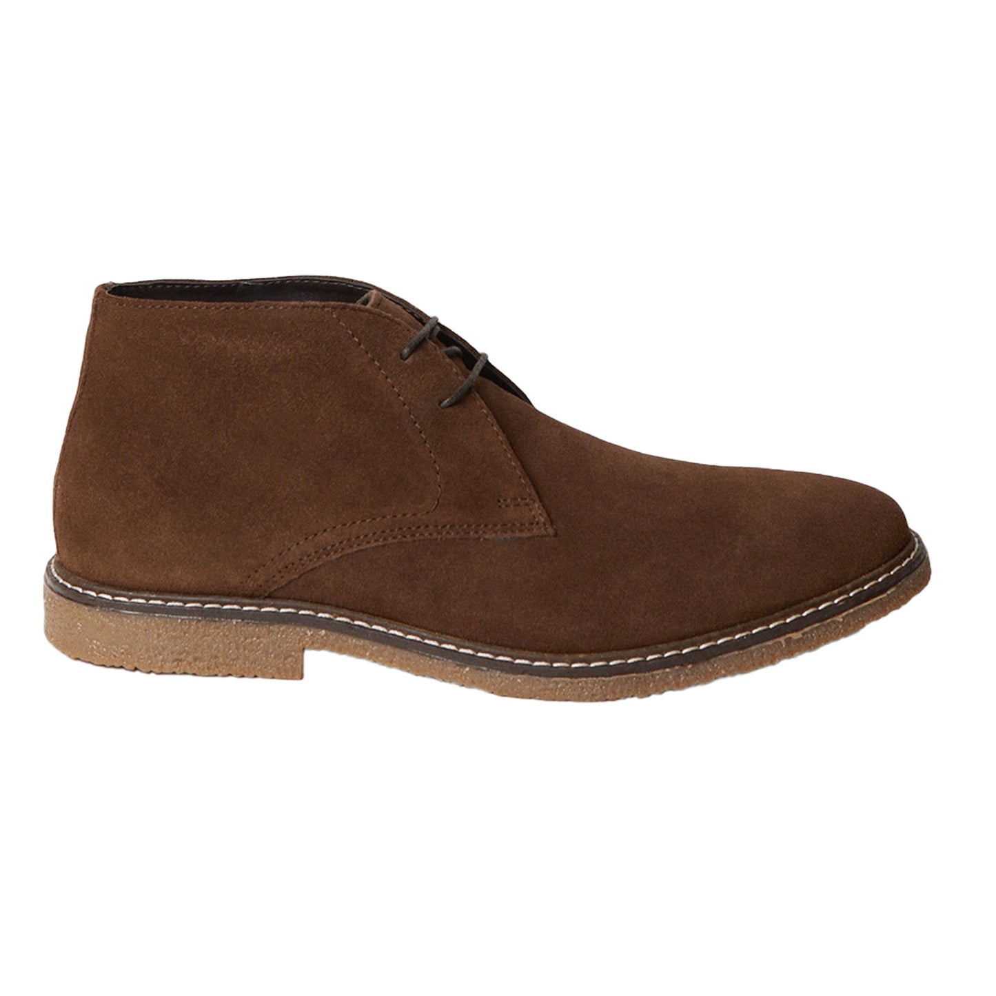 Chocolate - Back - Maine Mens Suede Chukka Boots