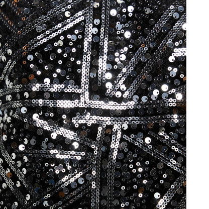 Silver - Side - Principles Womens-Ladies Sequin Top