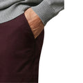Burgundy - Side - Maine Mens Premium Chino Trousers