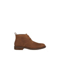 Dark Brown - Front - Mantaray Mens Heritage Leather Chukka Boots