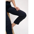 Navy - Side - Dorothy Perkins Womens-Ladies Tall Ankle Grazer Trousers