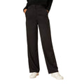 Black - Front - Dorothy Perkins Womens-Ladies Straight Leg Trousers