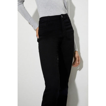 Black - Side - Dorothy Perkins Womens-Ladies Ellis Tall and Slim Jeans