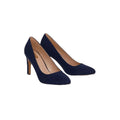 Navy - Front - Dorothy Perkins Womens-Ladies Dover Matte Round Toe Wide Court Shoes