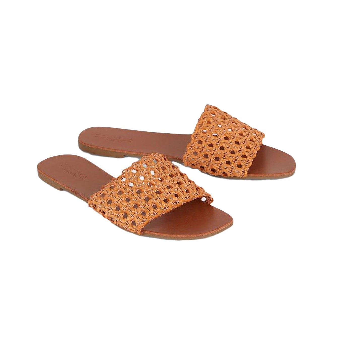 Tan - Front - Dorothy Perkins Womens-Ladies Faith Aluna Woven Sandals