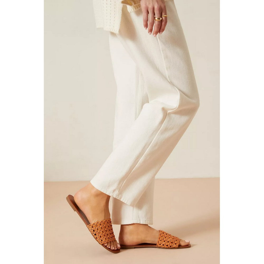 Tan - Lifestyle - Dorothy Perkins Womens-Ladies Faith Aluna Woven Sandals