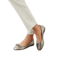 Silver - Lifestyle - Dorothy Perkins Womens-Ladies Phoebe Bow Flat Ballet Shoes