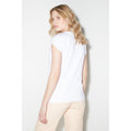 White - Back - Dorothy Perkins Womens-Ladies Cotton Crew Neck T-Shirt