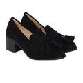 Natural Black - Front - Dorothy Perkins Womens-Ladies Lena Block Heel Loafers