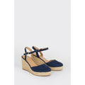 Navy - Side - Dorothy Perkins Womens-Ladies Rumor Closed Toe Wedges