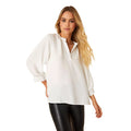 Ivory - Front - Dorothy Perkins Womens-Ladies Overhead Shirt