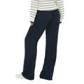 Navy - Back - Dorothy Perkins Womens-Ladies Tall Wide Leg Trousers