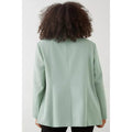 Sage - Back - Dorothy Perkins Womens-Ladies Single-Breasted Plus Blazer