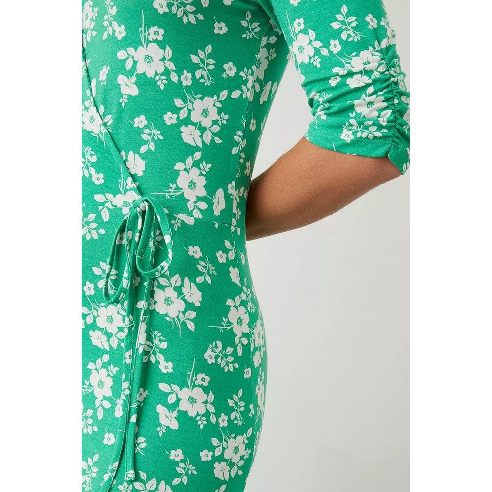 Dorothy Perkins Womens/Ladies Floral Wrap Tall Midi Dress – Universal  Textiles