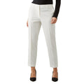 Cream - Front - Dorothy Perkins Womens-Ladies Slim Ankle Grazer Trousers