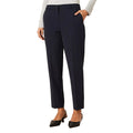Navy - Front - Dorothy Perkins Womens-Ladies Slim Ankle Grazer Trousers
