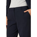Navy - Side - Dorothy Perkins Womens-Ladies Slim Ankle Grazer Trousers