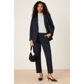 Navy - Lifestyle - Dorothy Perkins Womens-Ladies Slim Ankle Grazer Trousers