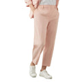 Blush - Front - Dorothy Perkins Womens-Ladies Petite Ankle Grazer Trousers