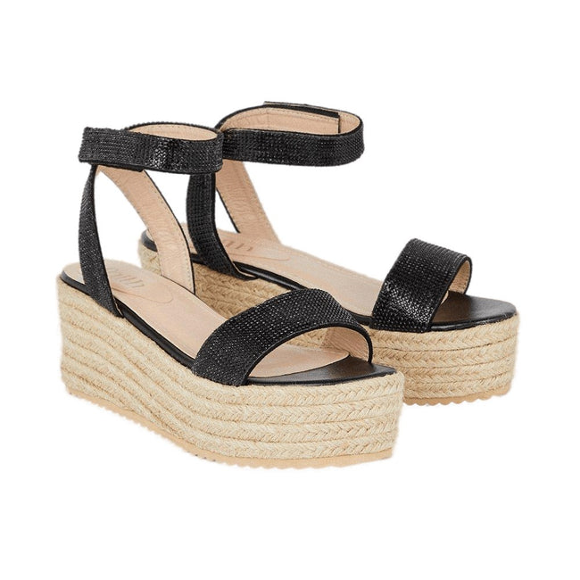 Faith Womens/Ladies Hazel Diamante Platform Sandals Discounts on