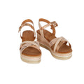 Blush - Front - Good For The Sole Womens-Ladies Amber Wide Wedge Sandals