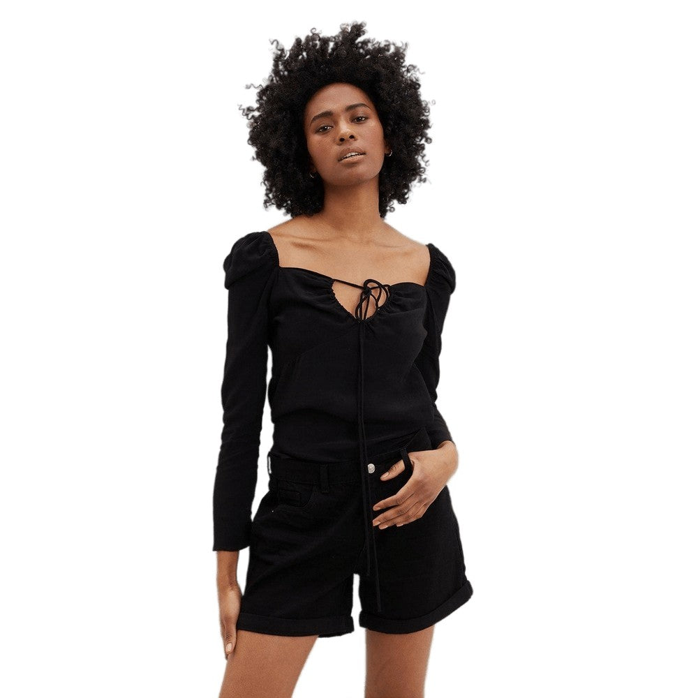 Black - Front - Dorothy Perkins Womens-Ladies Tall Shorts