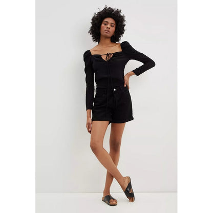 Black - Lifestyle - Dorothy Perkins Womens-Ladies Tall Shorts