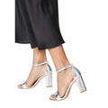 Silver - Side - Dorothy Perkins Womens-Ladies Spark Sandals