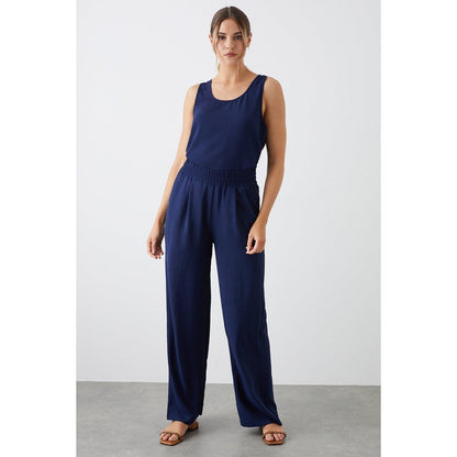 Navy - Lifestyle - Dorothy Perkins Womens-Ladies Scoop Neck Vest Top