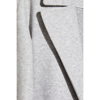 Grey Marl - Lifestyle - Dorothy Perkins Womens-Ladies Edge To Edge Relaxed Fit Coat