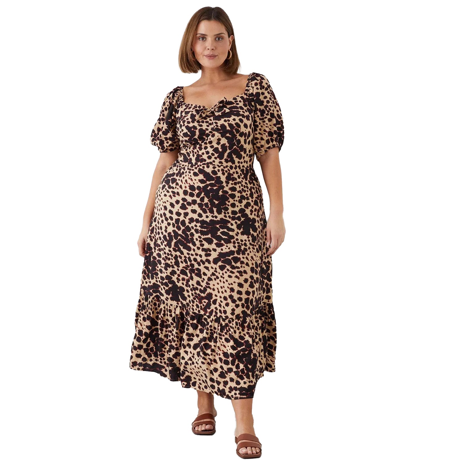 cream wrap dress Linen Puff Sleeve Dress, Stylish Linen for Women, Midi Dress for Women, Bishop Sleeve Dress, Linen Wedding Dress, Formal Dress, XS / Black Cotton/spandex meta-size-chart-drishti-chhabraa-size-guide SIZE:S (PRE-ORDER) Grey Prom Dresses Tight