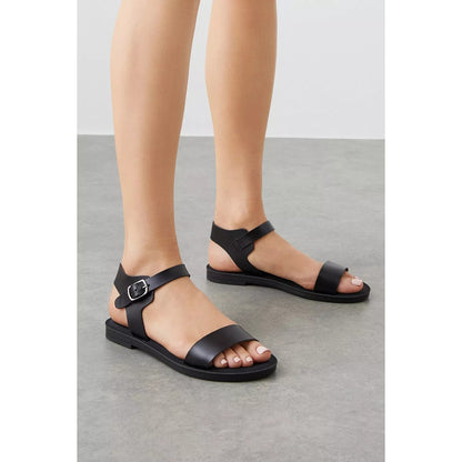 Black - Lifestyle - Dorothy Perkins Womens-Ladies Flat Sandals