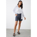 Navy - Front - Dorothy Perkins Womens-Ladies Relaxed Fit Shorts
